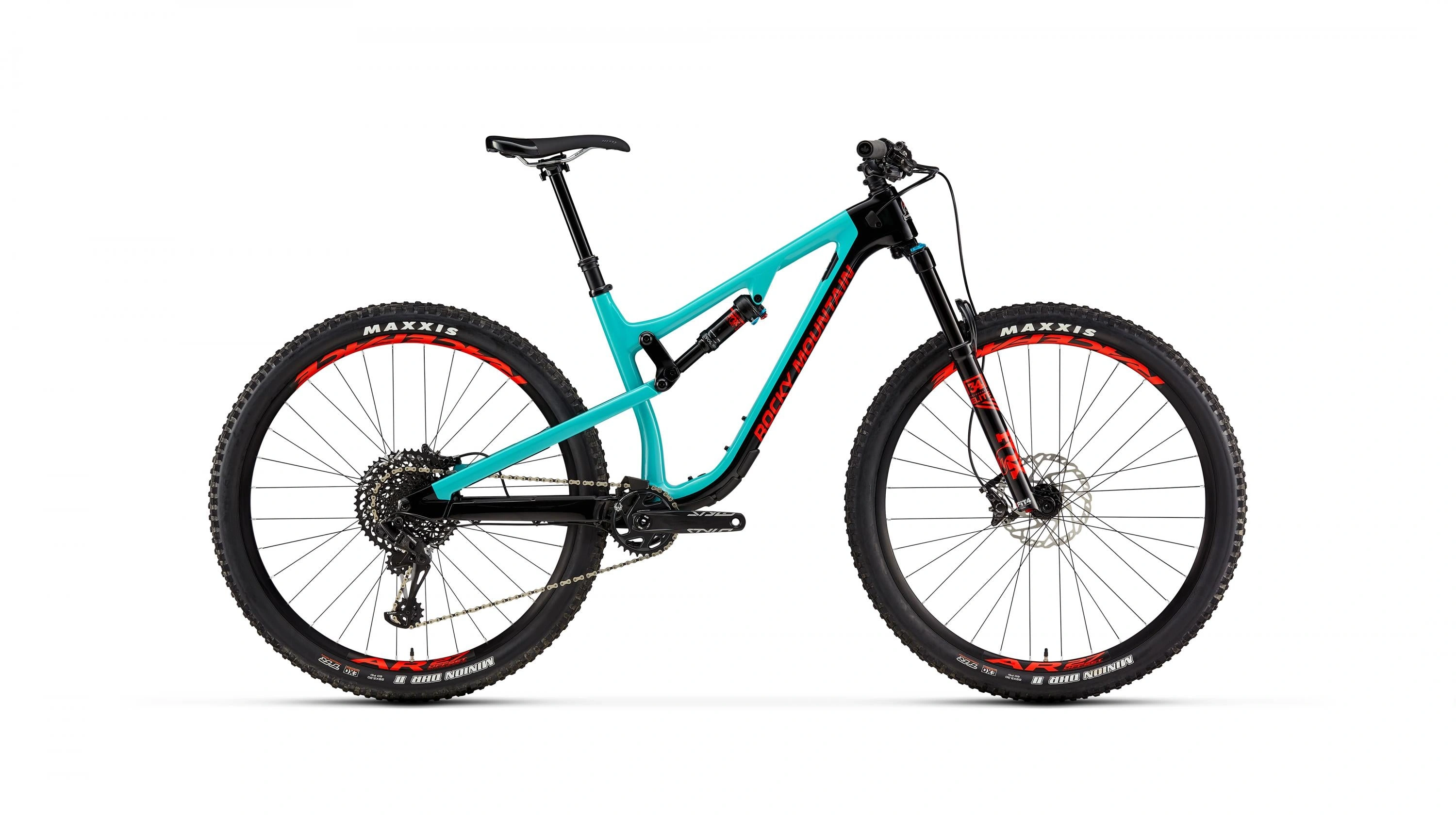 Rocky Mountain Instinct Carbon 50 2019: ¡La bestia negra y azul lista para conquistar senderos! Talla L, adrenalina garantizada.